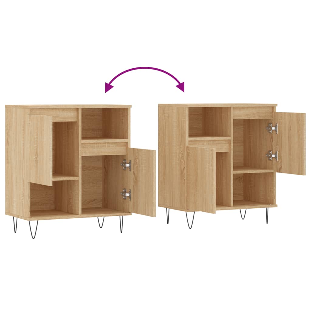 Buffet Chêne sonoma 60x35x70 cm Bois d'ingénierie - XIOS