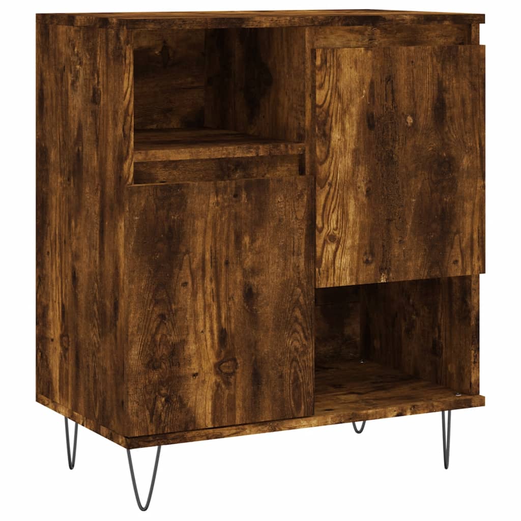 Buffet Chêne fumé 60x35x70 cm Bois d'ingénierie - XIOS
