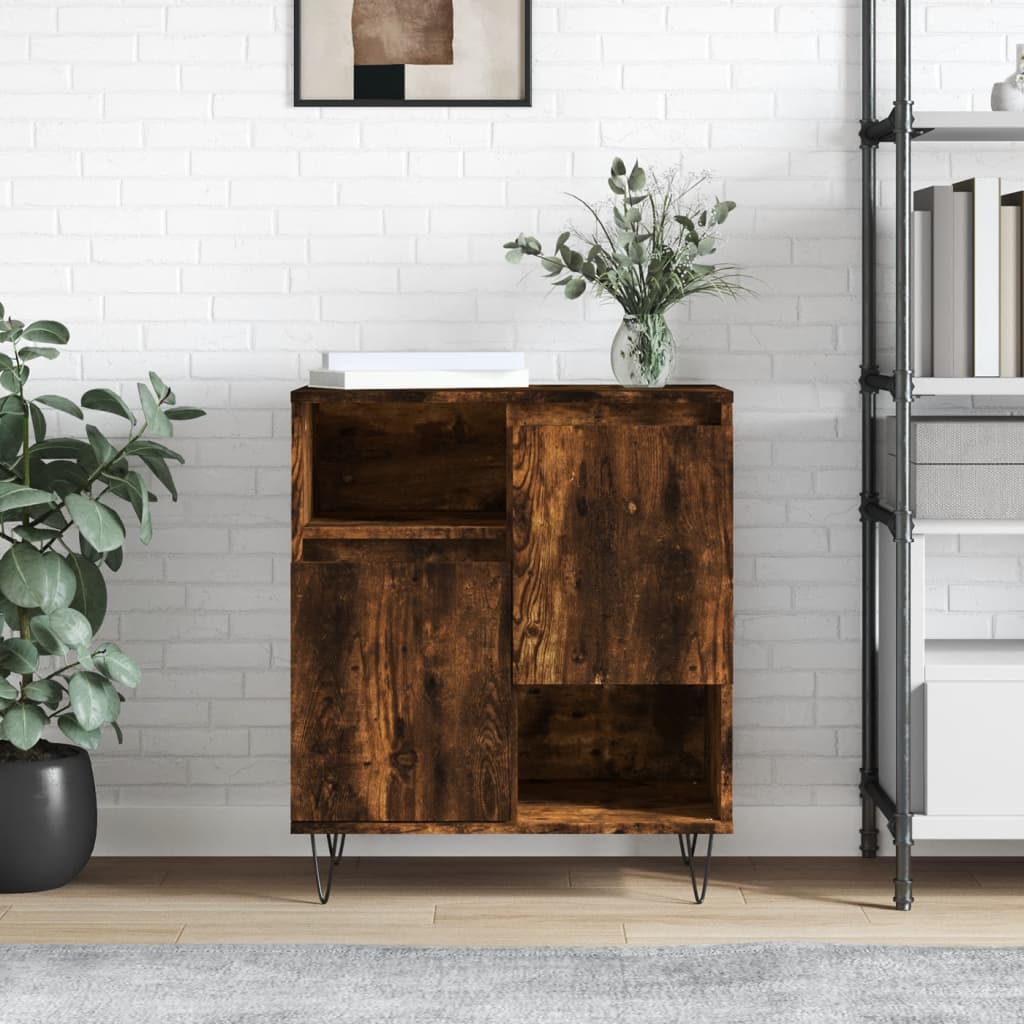 Buffet Chêne fumé 60x35x70 cm Bois d'ingénierie - XIOS