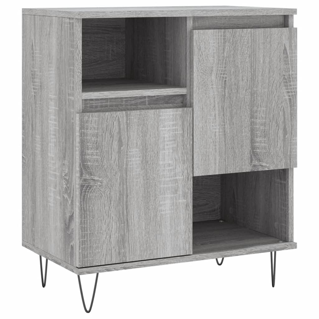 Buffet Sonoma gris 60x35x70 cm Bois d'ingénierie - XIOS