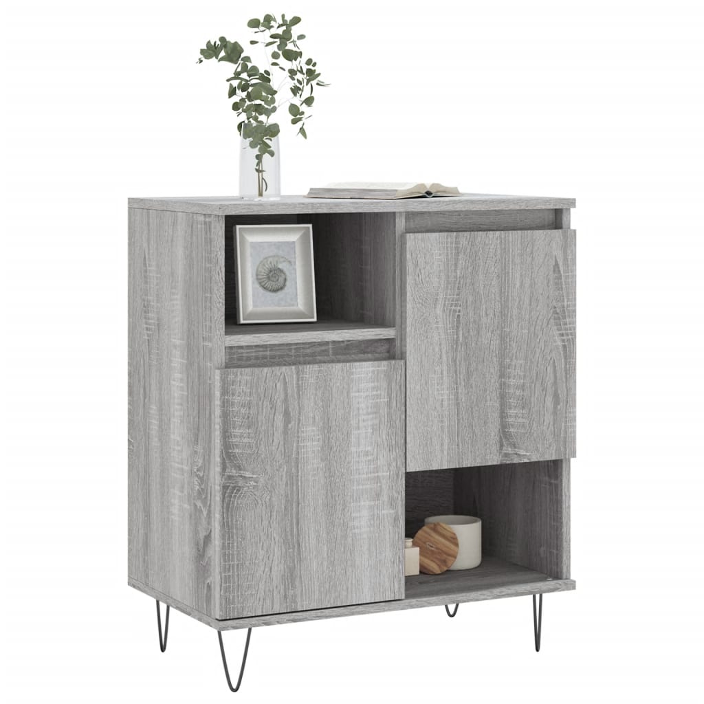 Buffet Sonoma gris 60x35x70 cm Bois d'ingénierie - XIOS