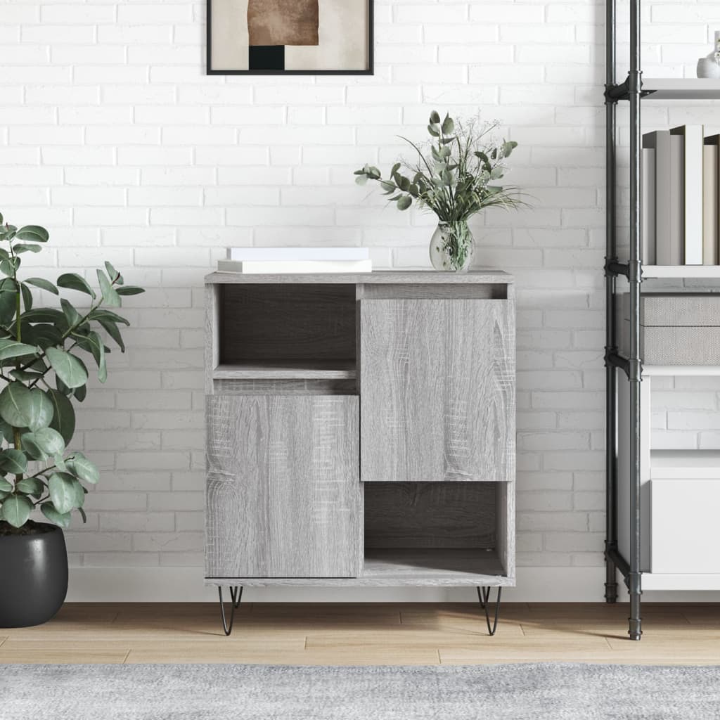 Buffet Sonoma gris 60x35x70 cm Bois d'ingénierie - XIOS