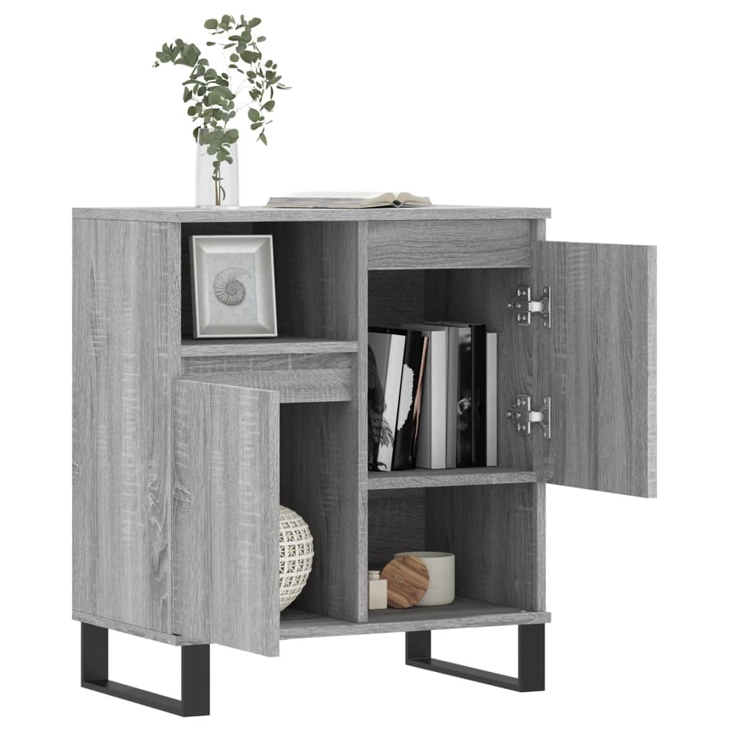 Buffet Sonoma gris 60x35x70 cm Bois d'ingénierie - XIOS