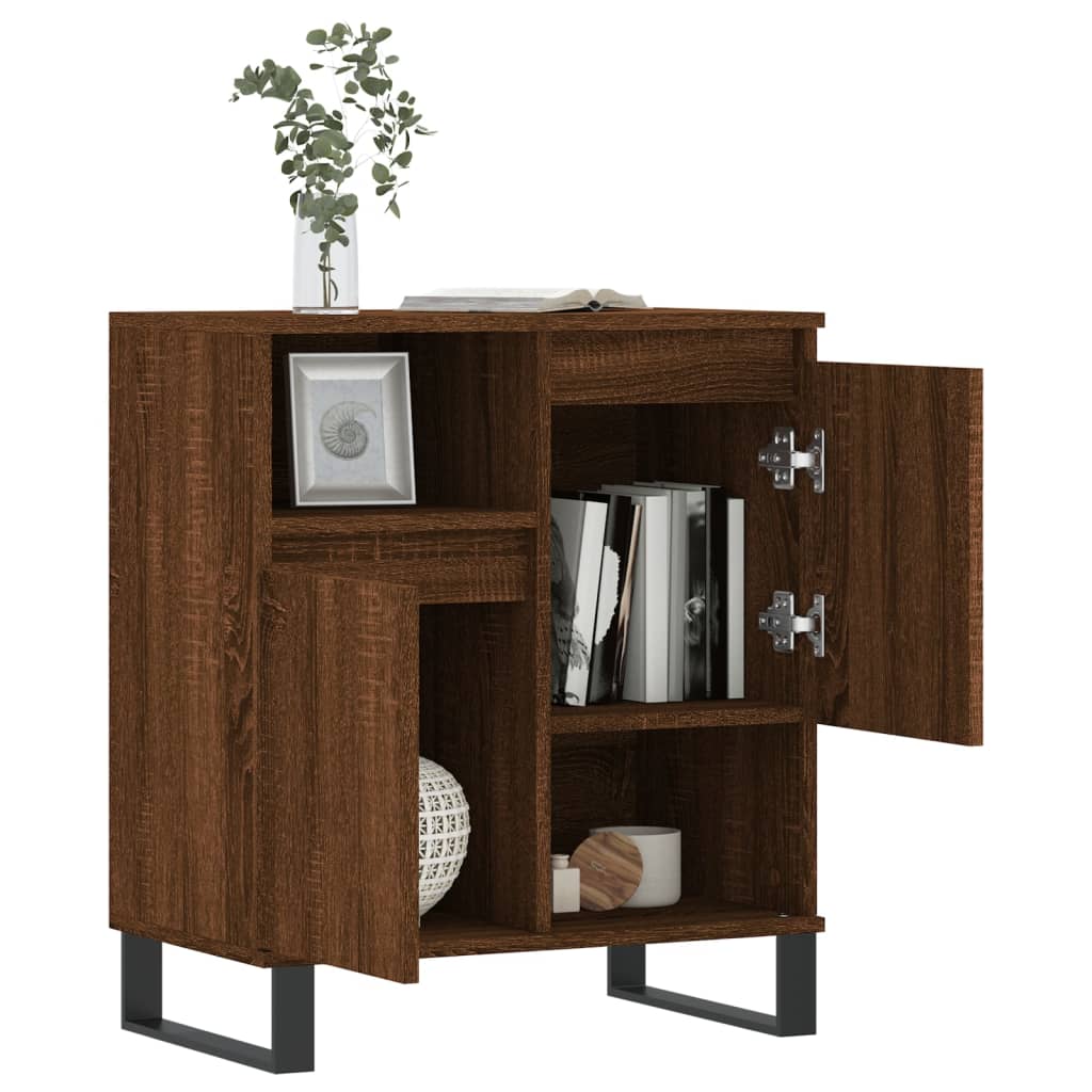 Buffet Chêne marron 60x35x70 cm Bois d'ingénierie - XIOS