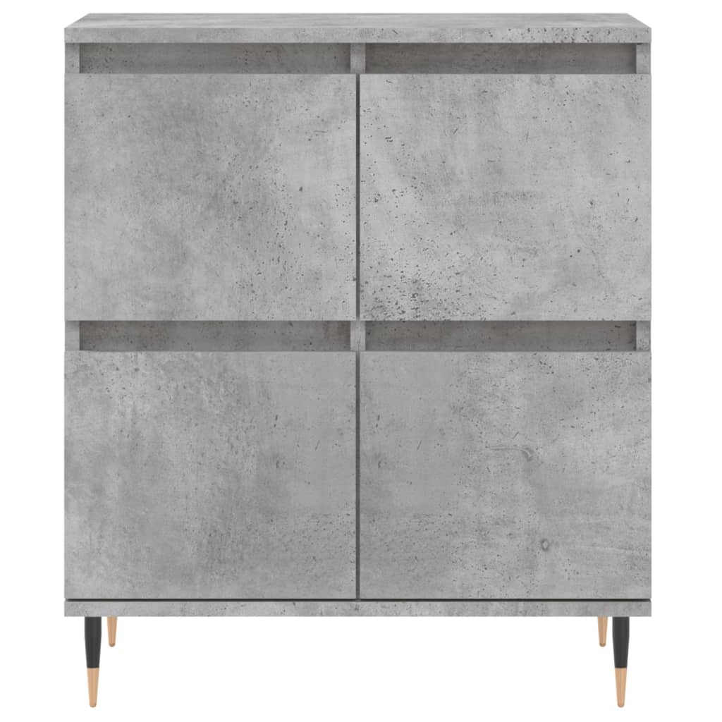 Buffet Gris béton 60x35x70 cm Bois d'ingénierie - XIOS