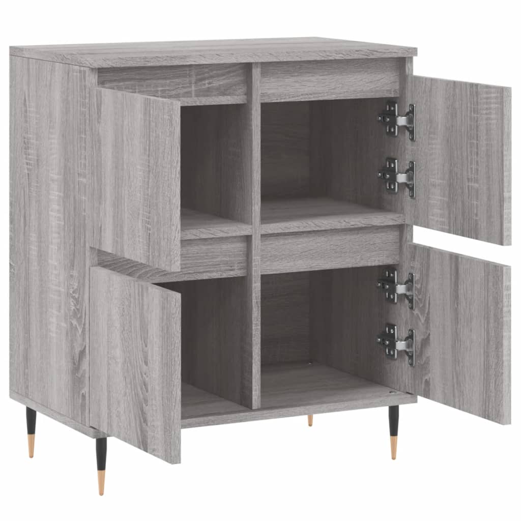 Buffet Sonoma gris 60x35x70 cm Bois d'ingénierie - XIOS