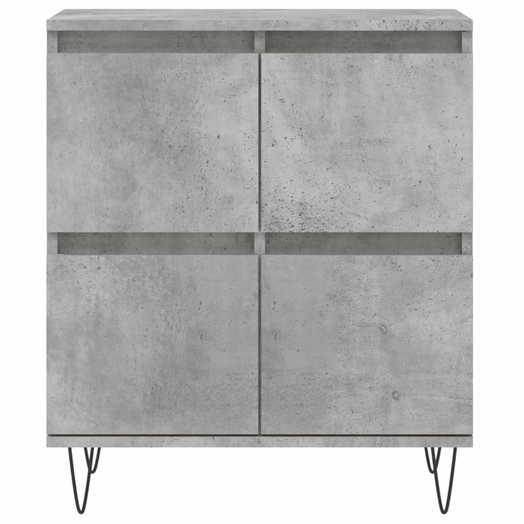 Buffet Gris béton 60x35x70 cm Bois d'ingénierie - XIOS