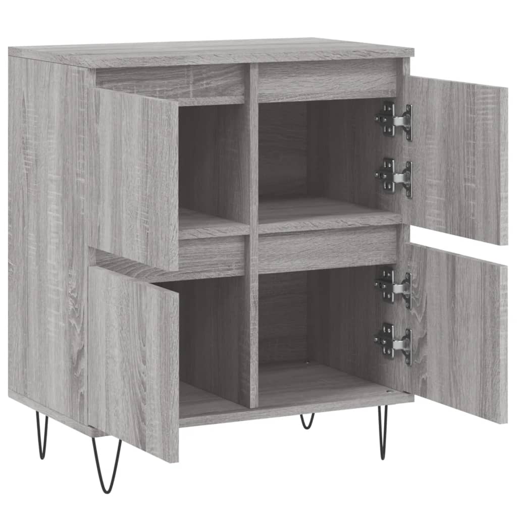 Buffet Sonoma gris 60x35x70 cm Bois d'ingénierie - XIOS