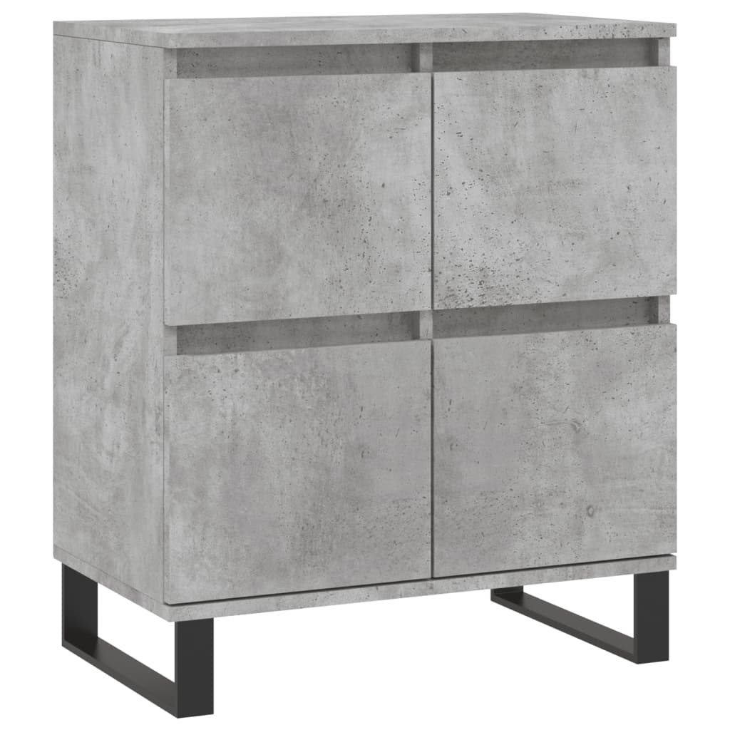 Buffet Gris béton 60x35x70 cm Bois d'ingénierie - XIOS