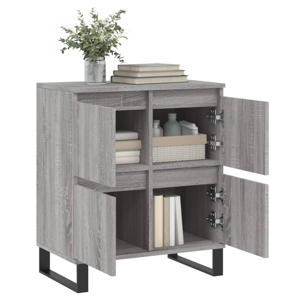 Buffet Sonoma gris 60x35x70 cm Bois d'ingénierie - XIOS