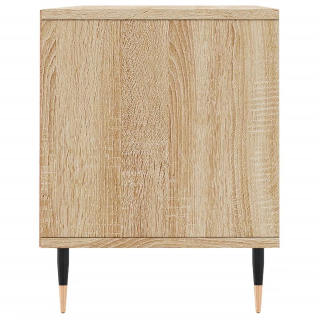 Meuble TV chêne sonoma 100x34,5x44,5 cm bois d'ingénierie - XIOS