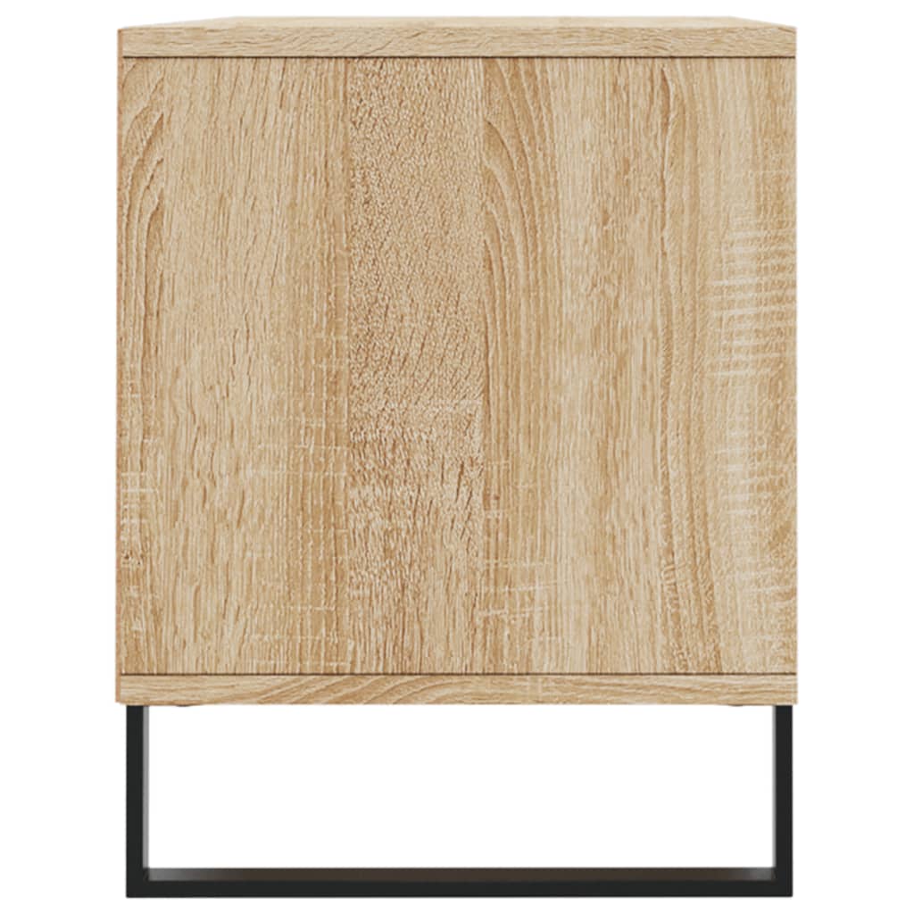 Meuble TV chêne sonoma 100x34,5x44,5 cm bois d'ingénierie - XIOS