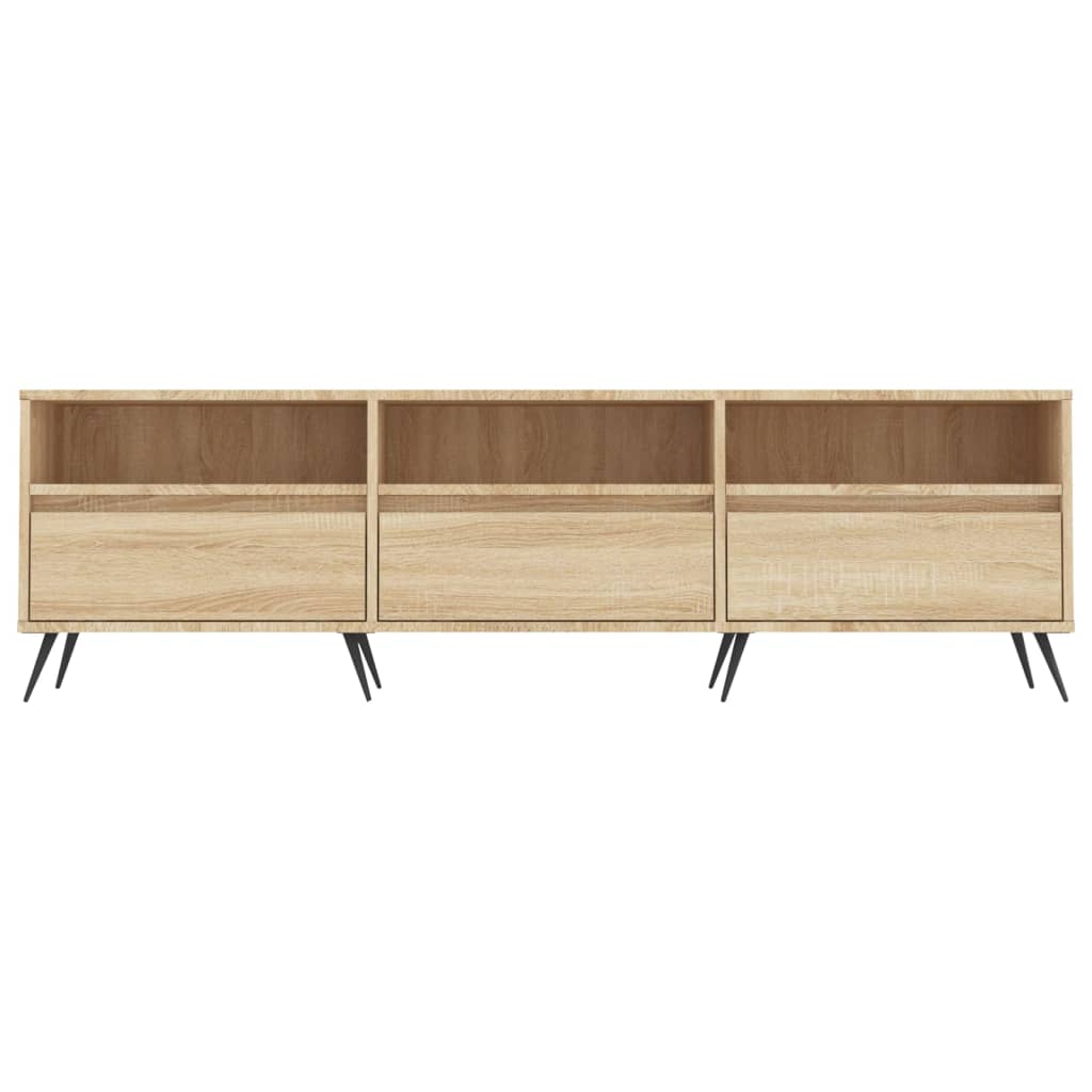 Meuble TV chêne sonoma 150x30x44,5 cm bois d'ingénierie - XIOS