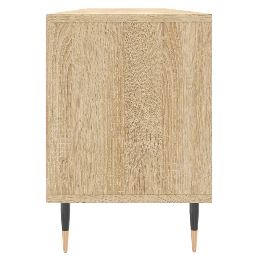 Meuble TV chêne sonoma 150x30x44,5 cm bois d'ingénierie - XIOS