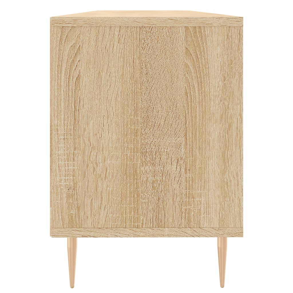 Meuble TV chêne sonoma 150x30x44,5 cm bois d'ingénierie - XIOS