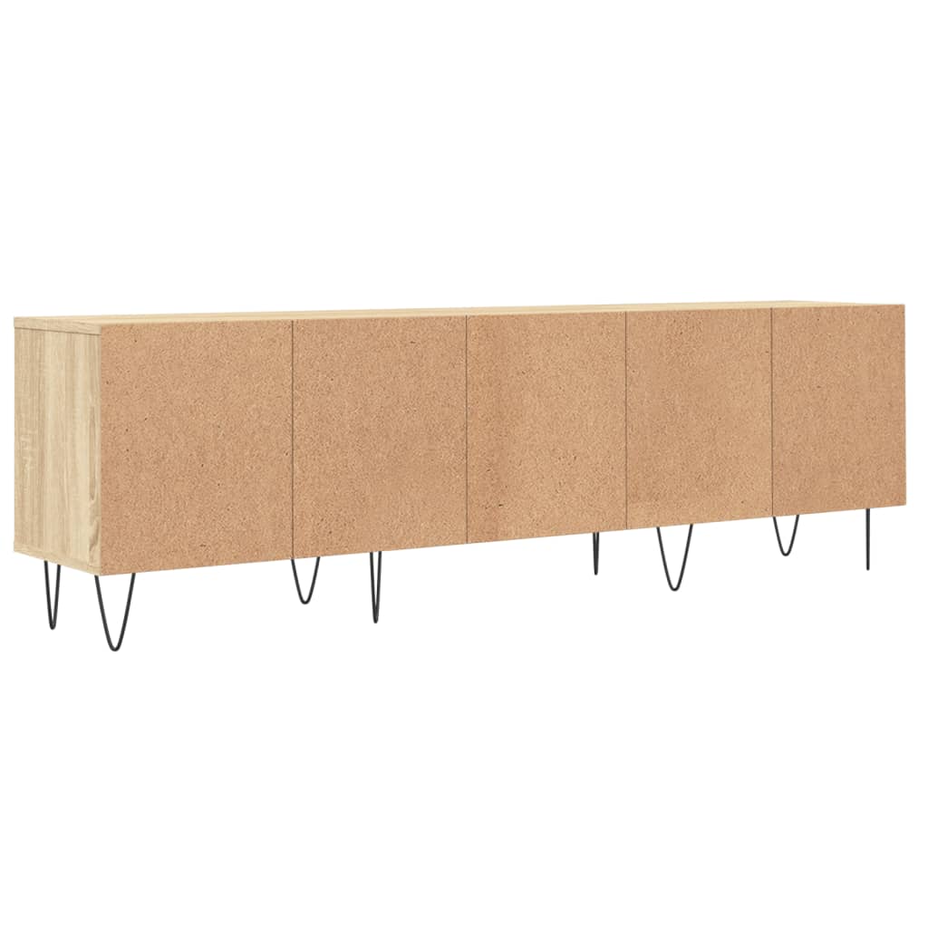 Meuble TV chêne sonoma 150x30x44,5 cm bois d'ingénierie - XIOS