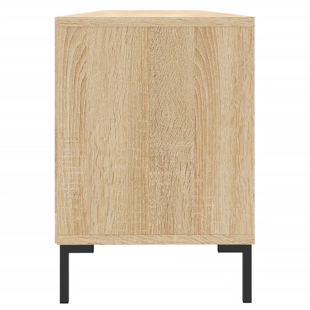 Meuble TV chêne sonoma 150x30x44,5 cm bois d'ingénierie - XIOS