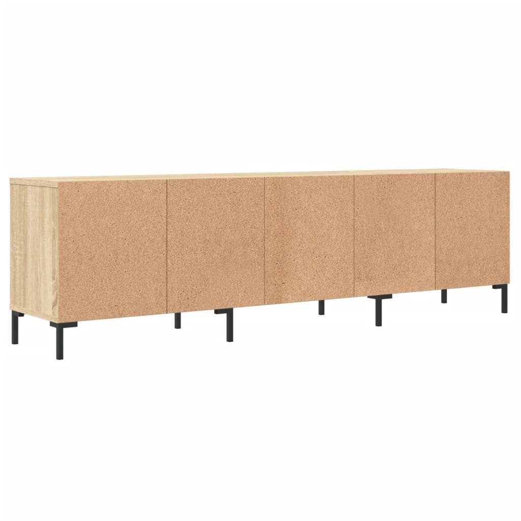 Meuble TV chêne sonoma 150x30x44,5 cm bois d'ingénierie - XIOS