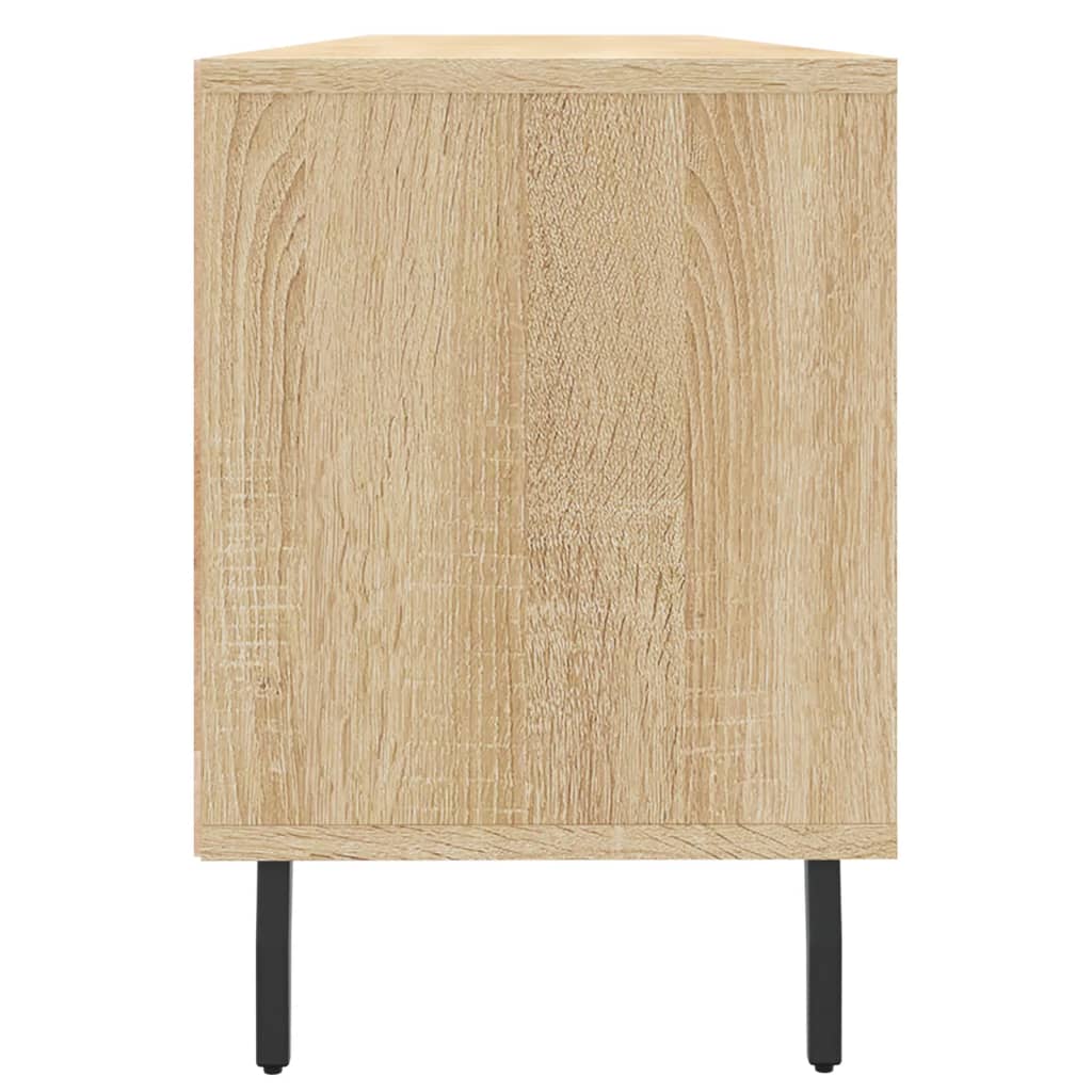 Meuble TV chêne sonoma 150x30x44,5 cm bois d'ingénierie - XIOS