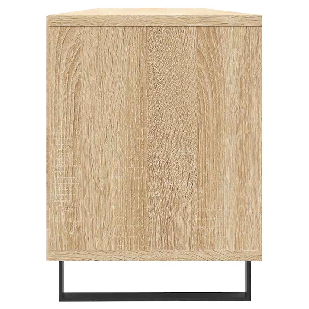 Meuble TV chêne sonoma 150x30x44,5 cm bois d'ingénierie - XIOS