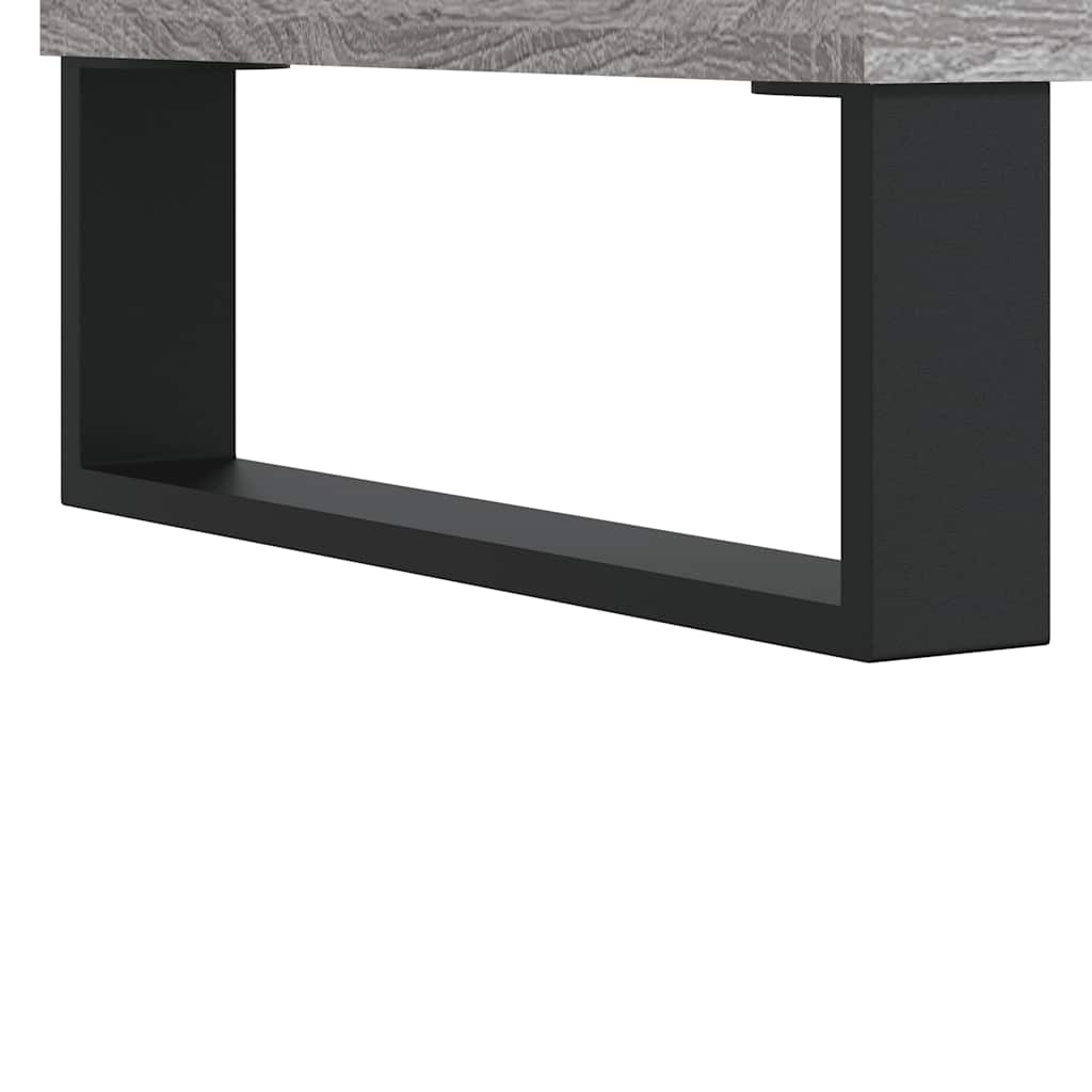 Meuble TV sonoma gris 150x30x44,5 cm bois d'ingénierie - XIOS
