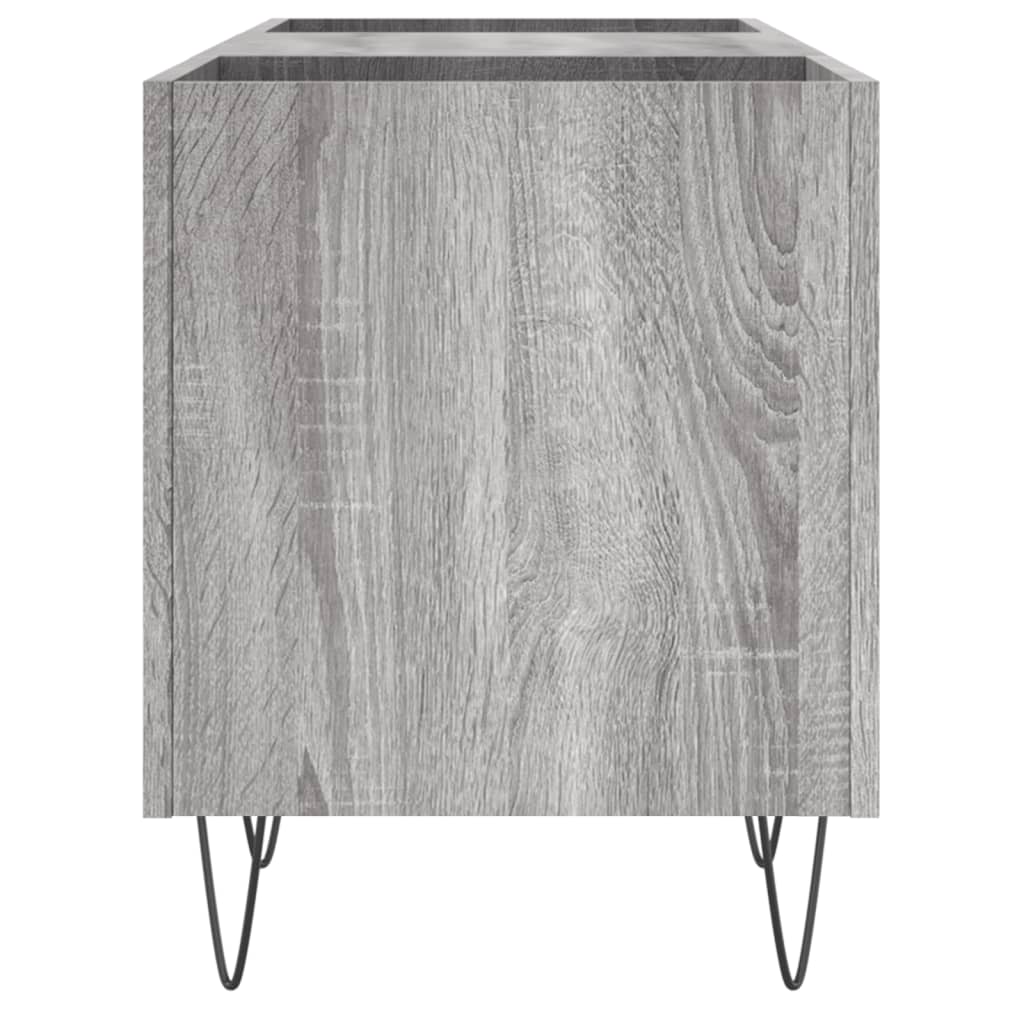 Armoire à disques sonoma gris 121x38x48 cm bois d'ingénierie - XIOS