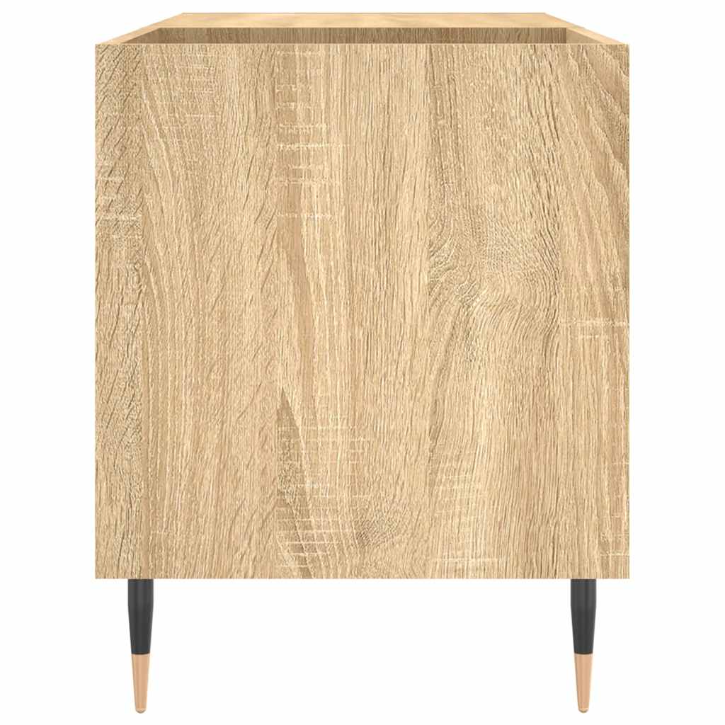 Armoire à disques chêne sonoma 85x38x48 cm bois d'ingénierie - XIOS