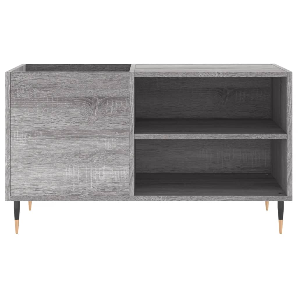 Armoire à disques sonoma gris 85x38x48 cm bois d'ingénierie - XIOS