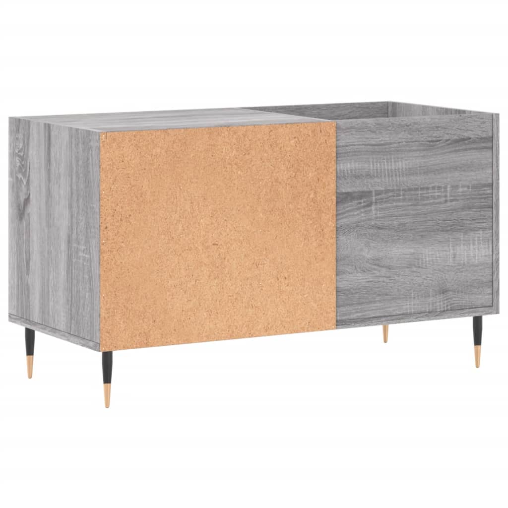 Armoire à disques sonoma gris 85x38x48 cm bois d'ingénierie - XIOS