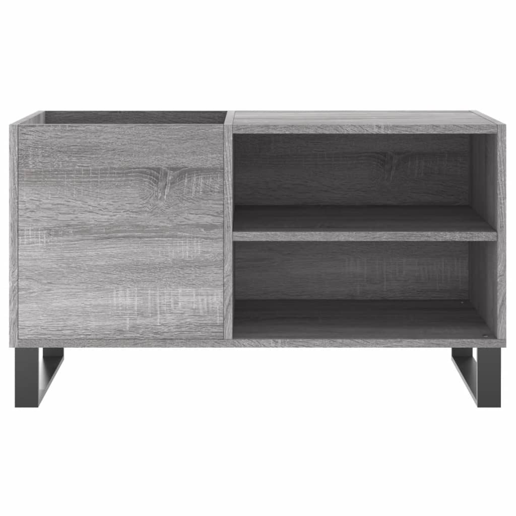 Armoire à disques sonoma gris 85x38x48 cm bois d'ingénierie - XIOS
