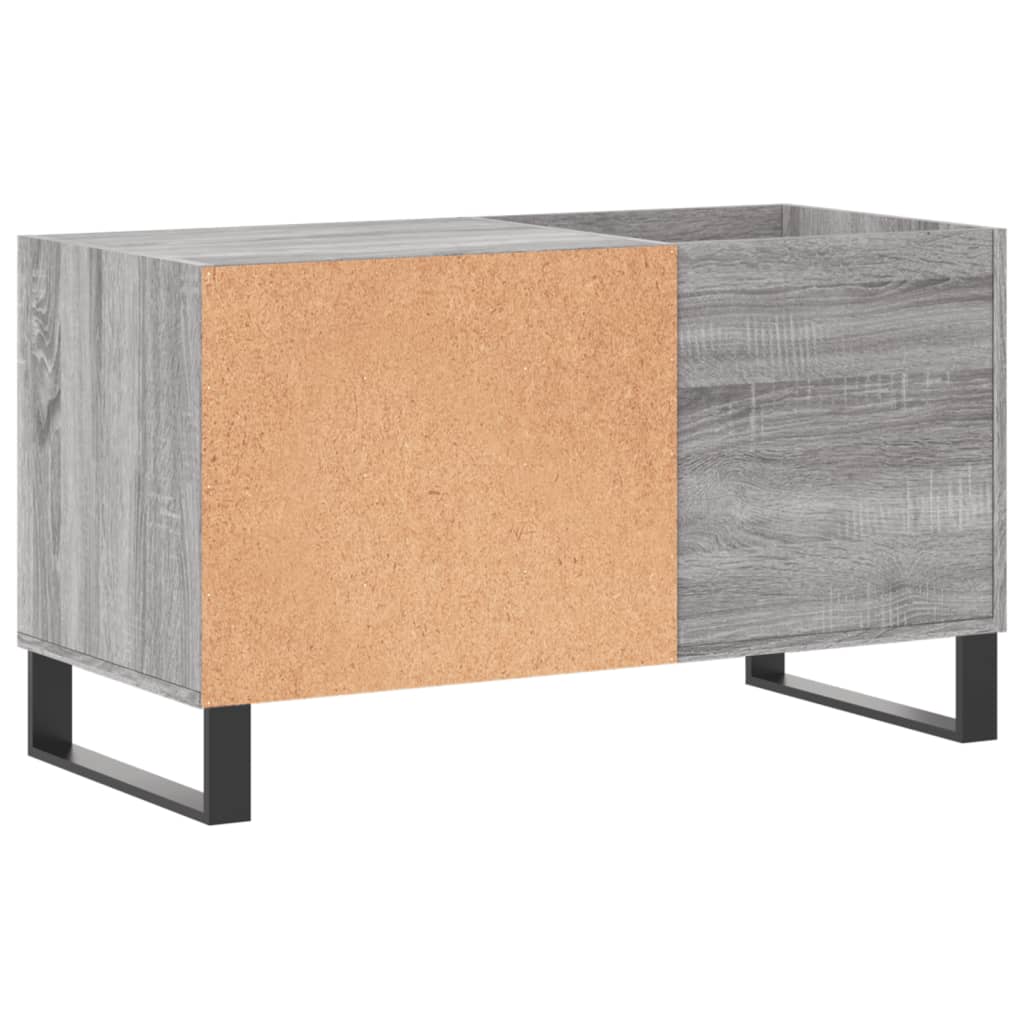 Armoire à disques sonoma gris 85x38x48 cm bois d'ingénierie - XIOS