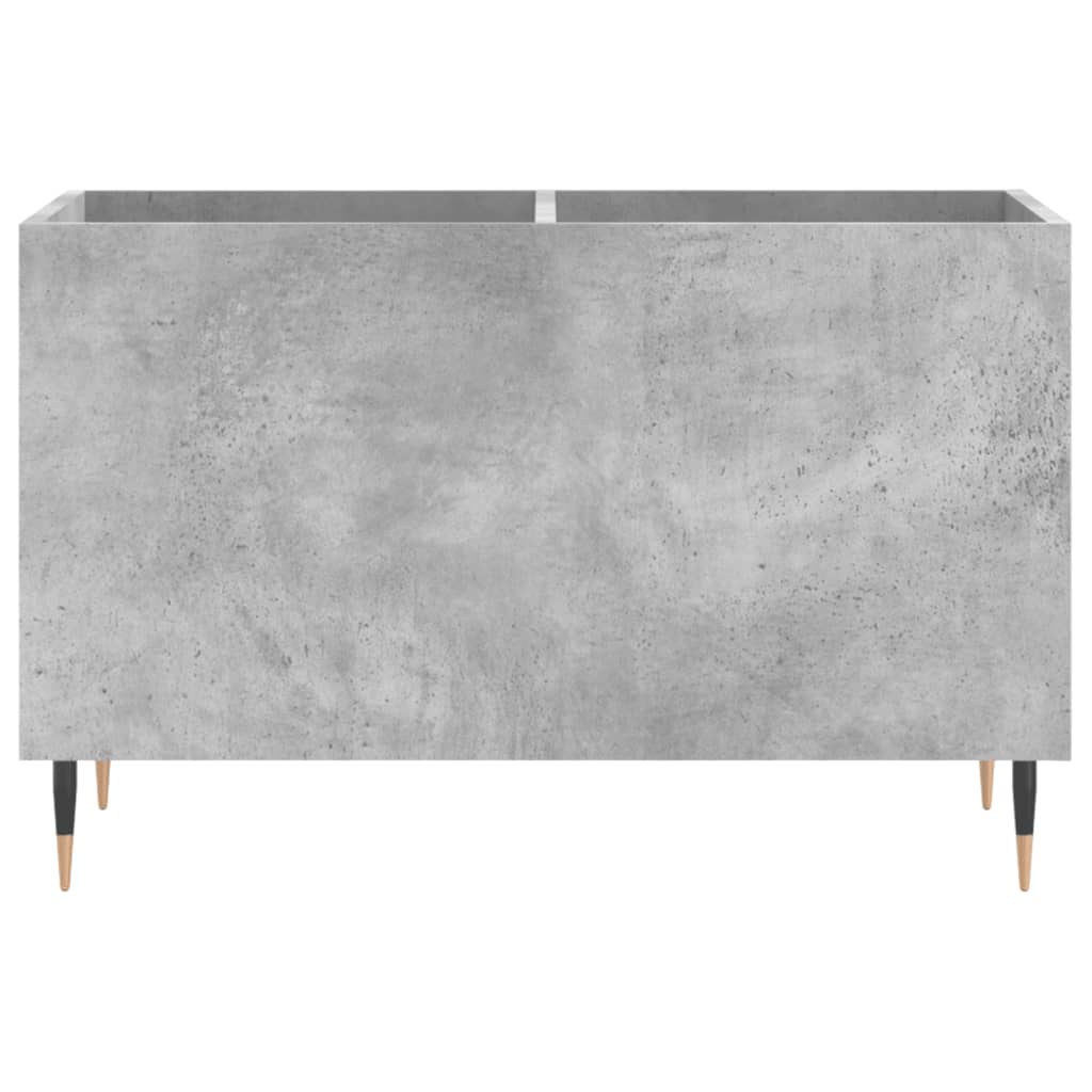 Armoire à disques gris béton 74,5x38x48 cm bois d'ingénierie - XIOS