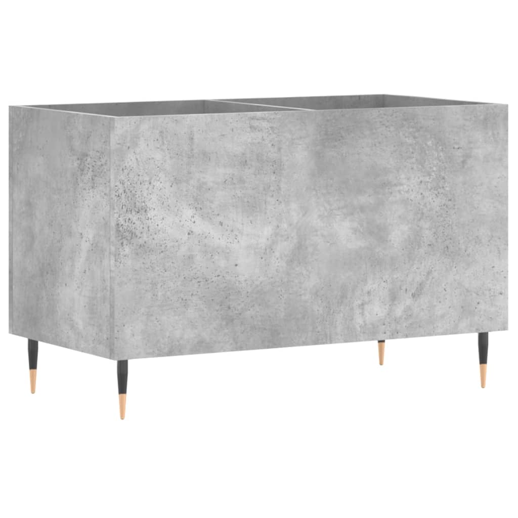 Armoire à disques gris béton 74,5x38x48 cm bois d'ingénierie - XIOS