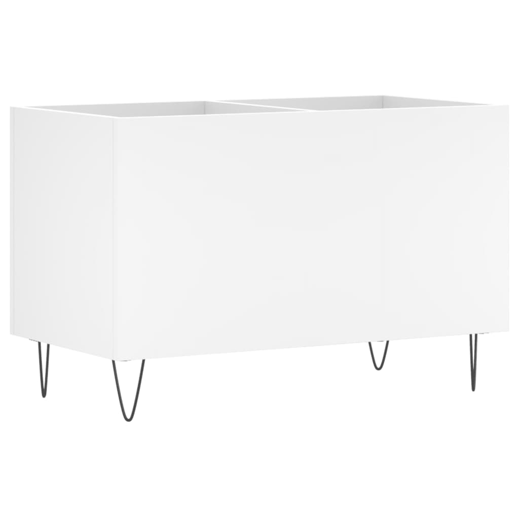 Armoire à disques blanc 74,5x38x48 cm bois d'ingénierie - XIOS