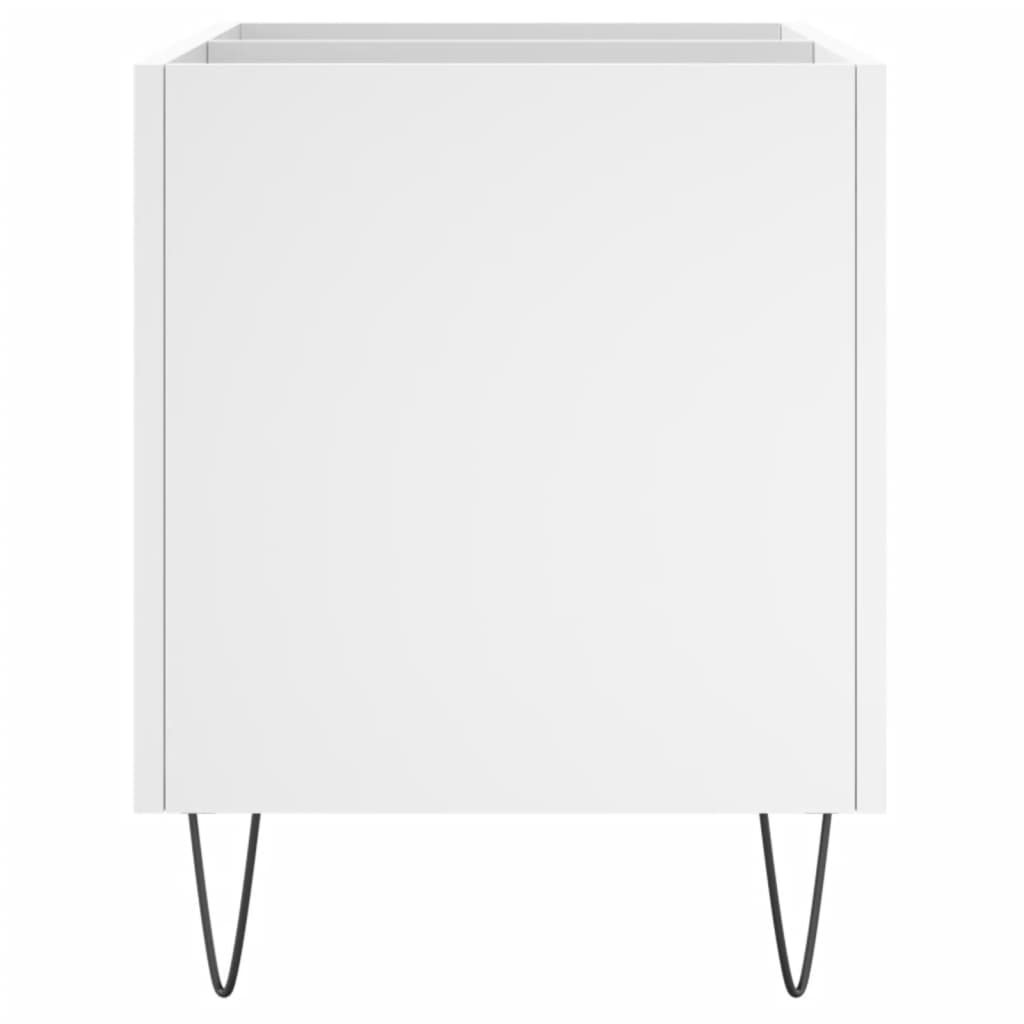 Armoire à disques blanc 74,5x38x48 cm bois d'ingénierie - XIOS
