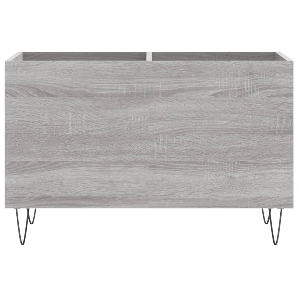 Armoire à disques sonoma gris 74,5x38x48 cm bois d'ingénierie - XIOS