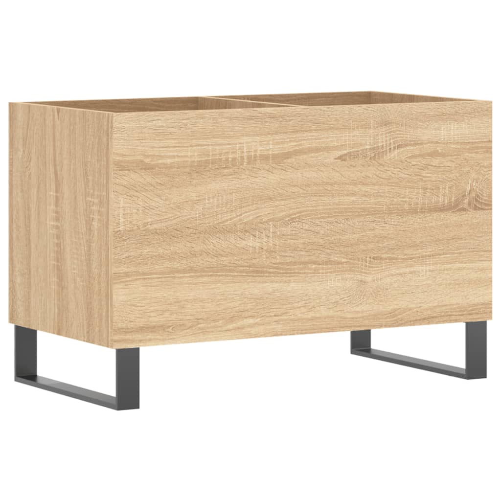 Armoire à disques chêne sonoma 74,5x38x48 cm bois d'ingénierie - XIOS