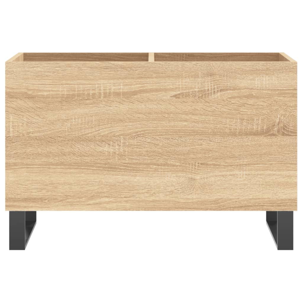 Armoire à disques chêne sonoma 74,5x38x48 cm bois d'ingénierie - XIOS