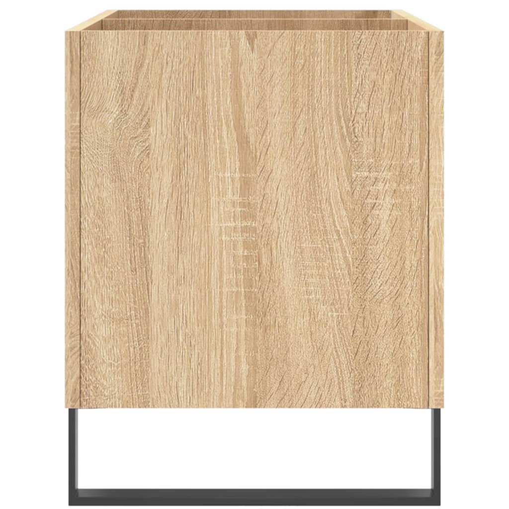 Armoire à disques chêne sonoma 74,5x38x48 cm bois d'ingénierie - XIOS