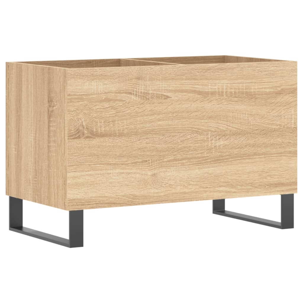 Armoire à disques chêne sonoma 74,5x38x48 cm bois d'ingénierie - XIOS