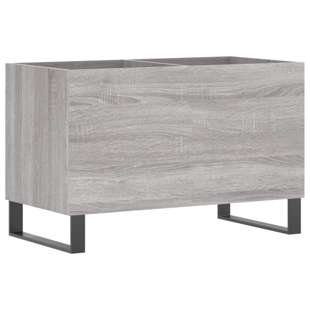 Armoire à disques sonoma gris 74,5x38x48 cm bois d'ingénierie - XIOS