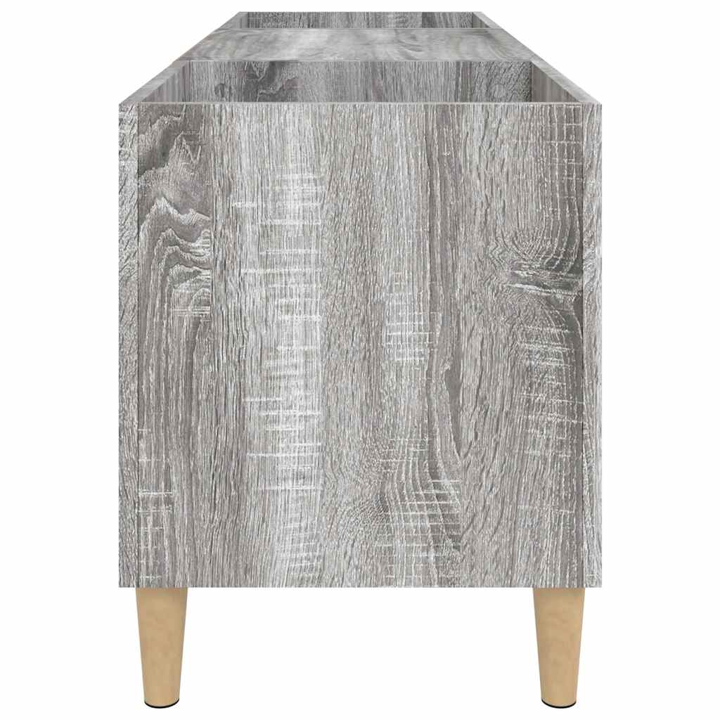Armoire à disques sonoma gris 121x38x48 cm bois d'ingénierie - XIOS