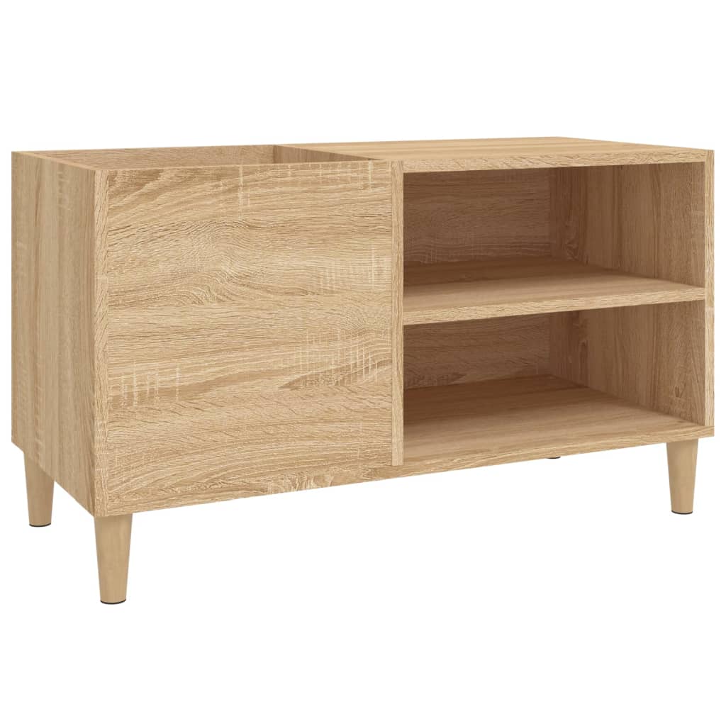 Armoire à disques chêne sonoma 84,5x38x48 cm bois d'ingénierie - XIOS