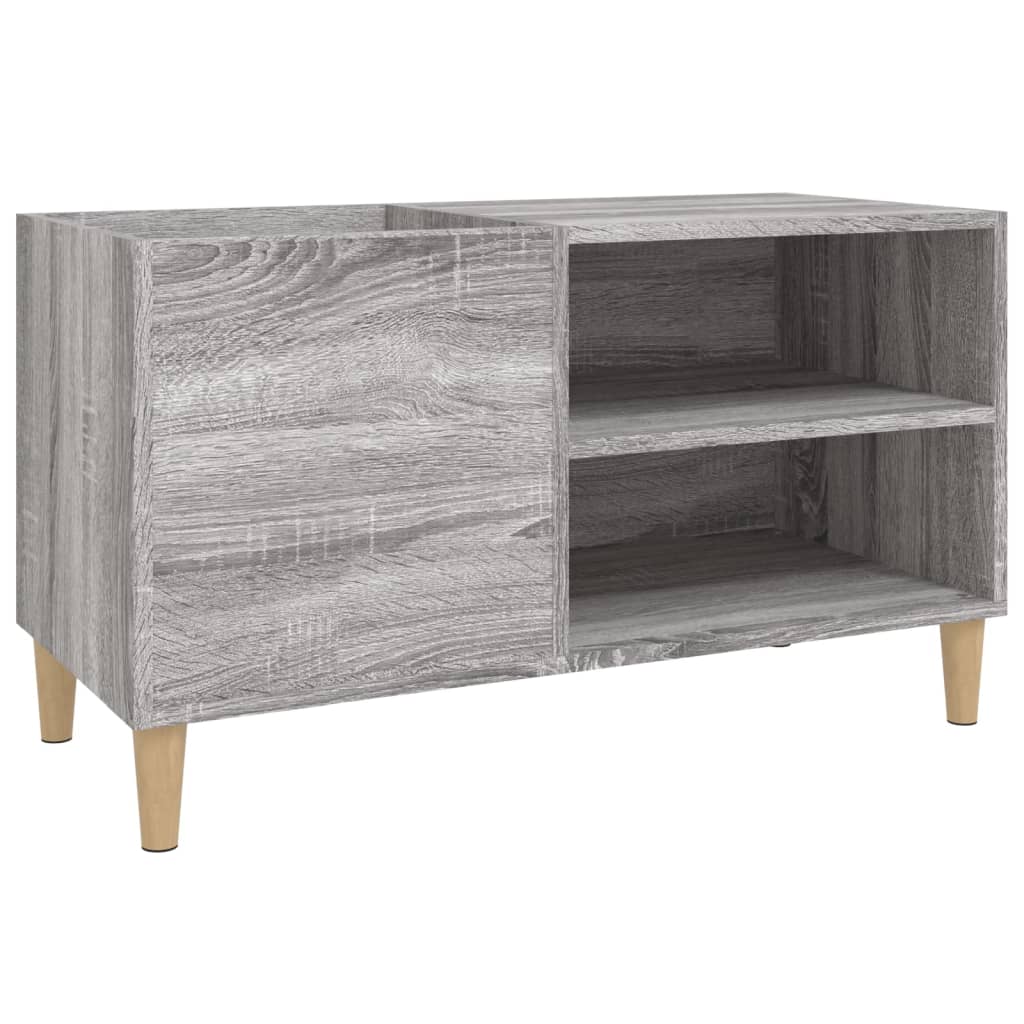 Armoire à disques sonoma gris 84,5x38x48 cm bois d'ingénierie - XIOS