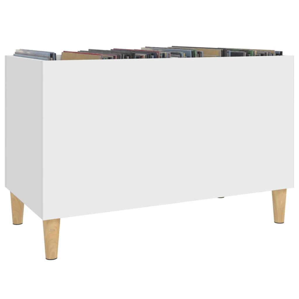 Armoire à disques blanc 74,5x38x48 cm bois d'ingénierie - XIOS