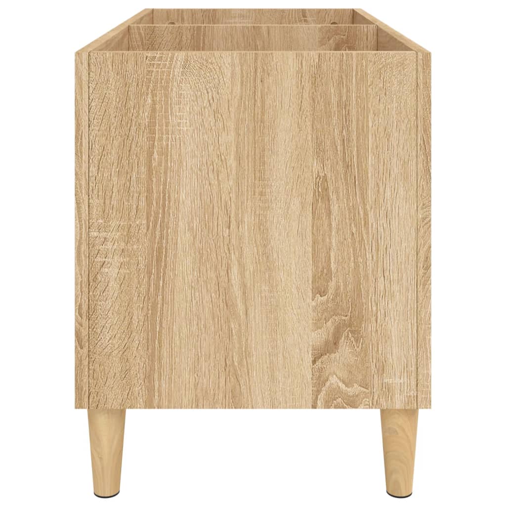 Armoire à disques chêne sonoma 74,5x38x48 cm bois d'ingénierie - XIOS