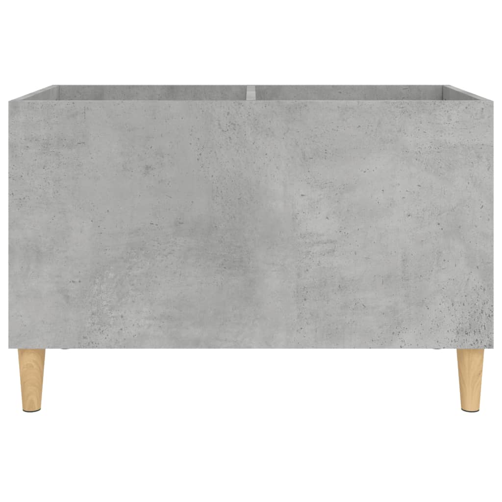 Armoire à disques gris béton 74,5x38x48 cm bois d'ingénierie - XIOS