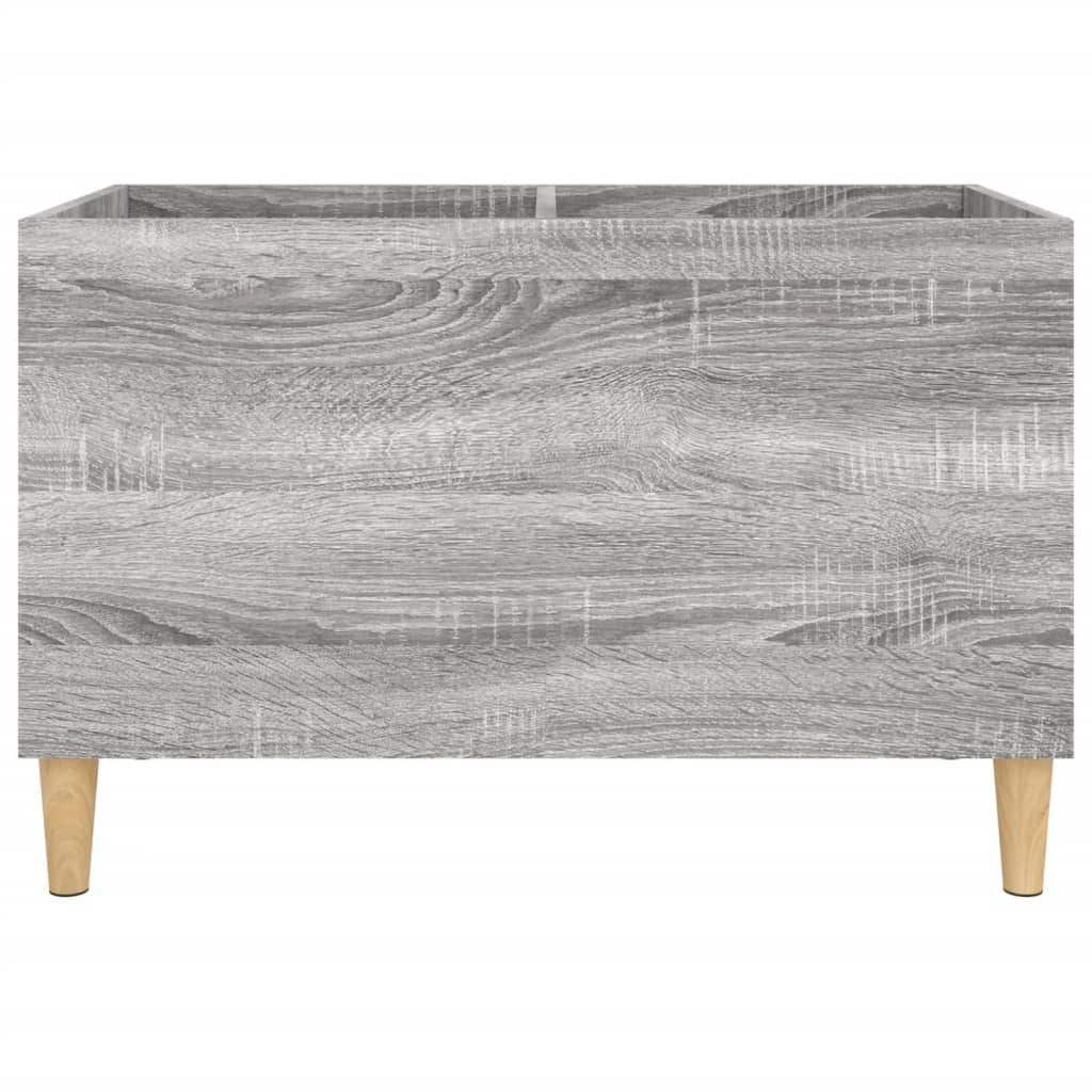 Armoire à disques sonoma gris 74,5x38x48 cm bois d'ingénierie - XIOS