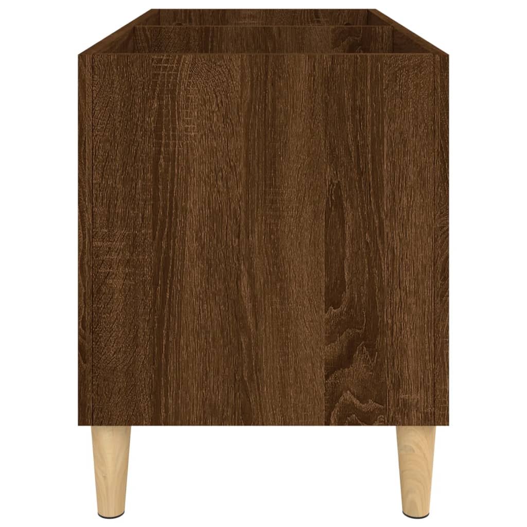 Armoire à disques chêne marron 74,5x38x48 cm bois d'ingénierie - XIOS
