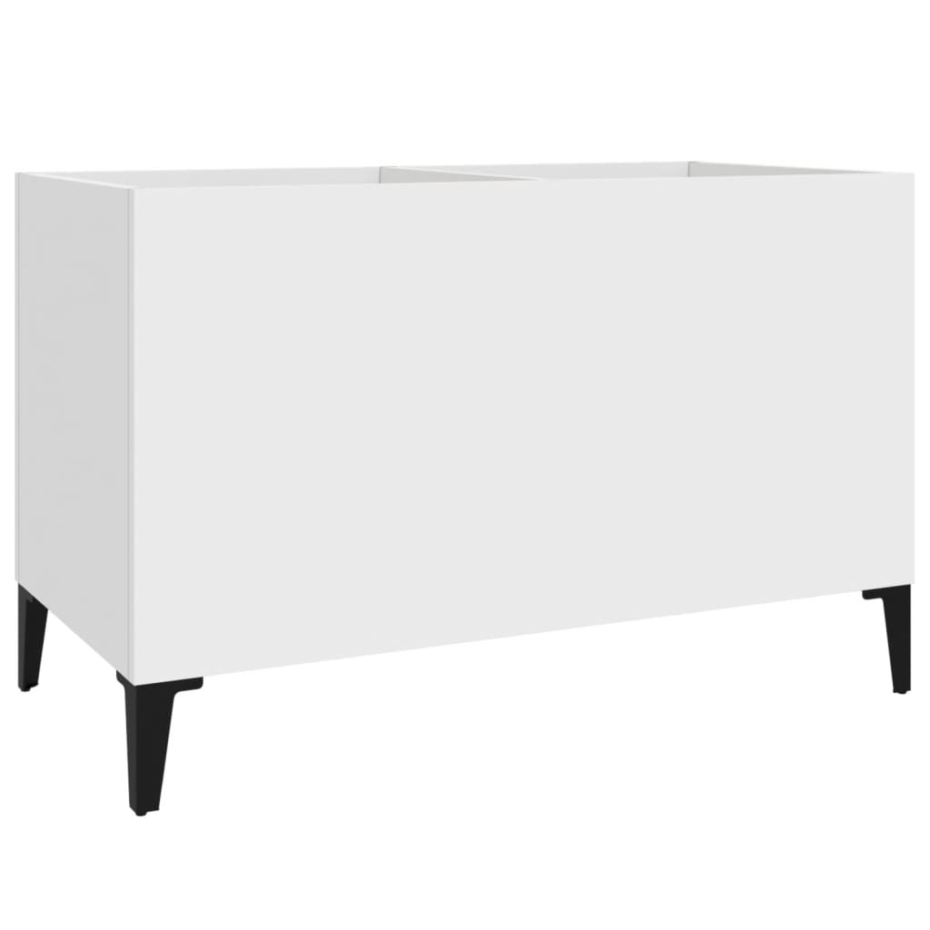 Armoire à disques blanc 74,5x38x48 cm bois d'ingénierie - XIOS